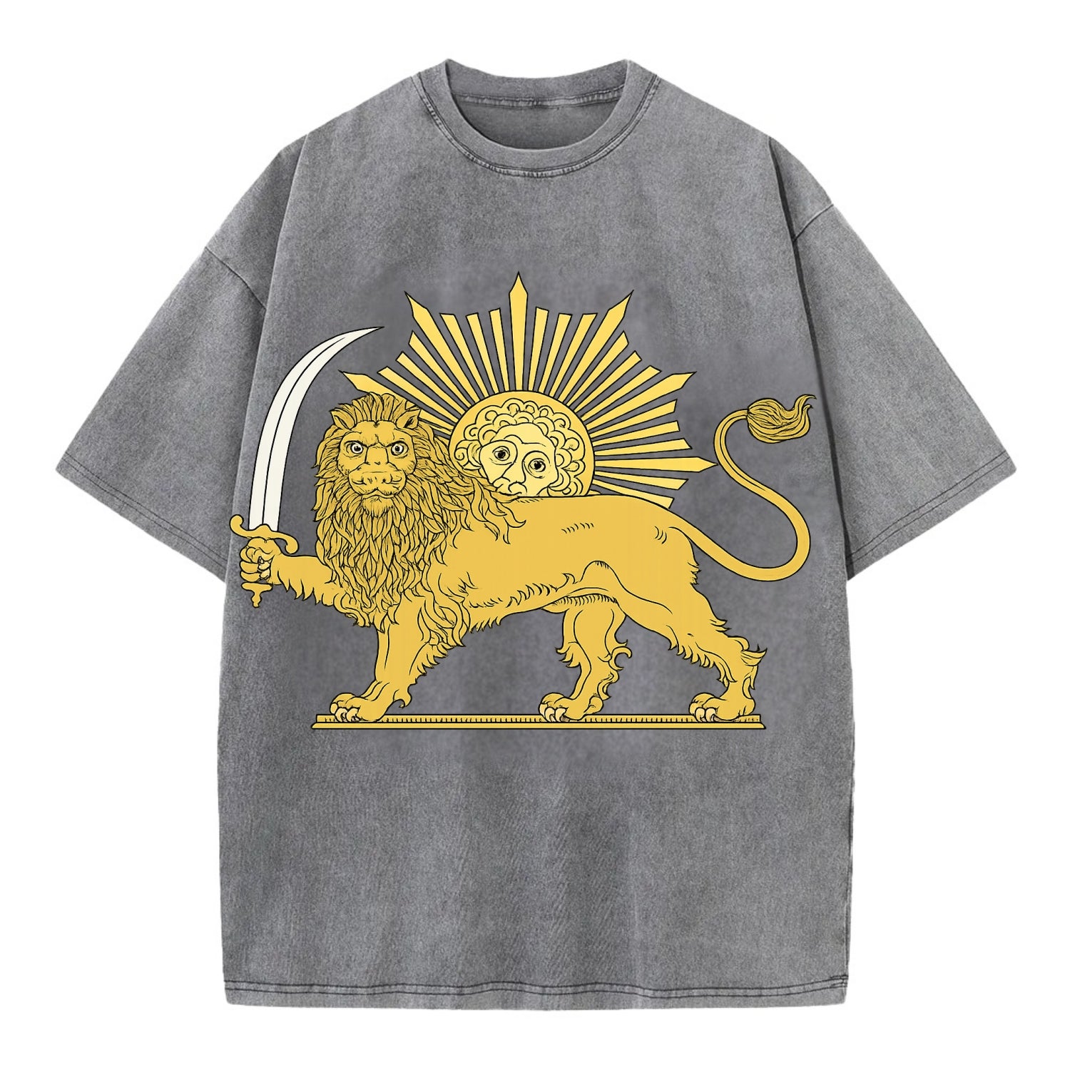 Shir O Khorshid - Vintage T-shirt - Grey