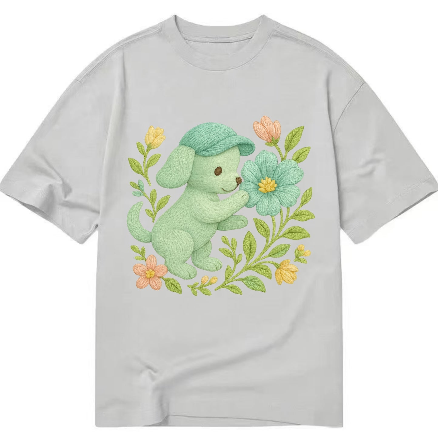 Mint Puppy - Classic T-shirt - Grey