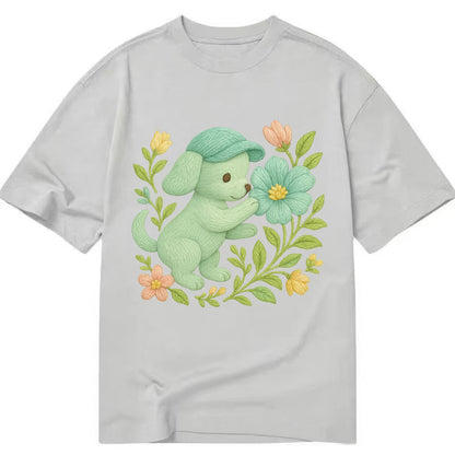 Mint Puppy - Classic T-shirt - Grey