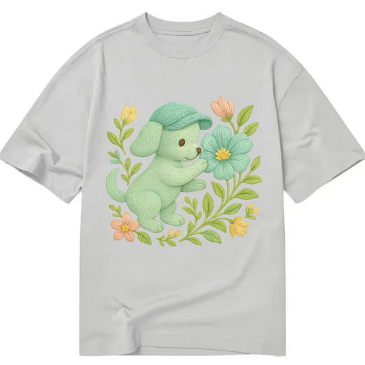 Mint Puppy - Classic T-shirt - Grey
