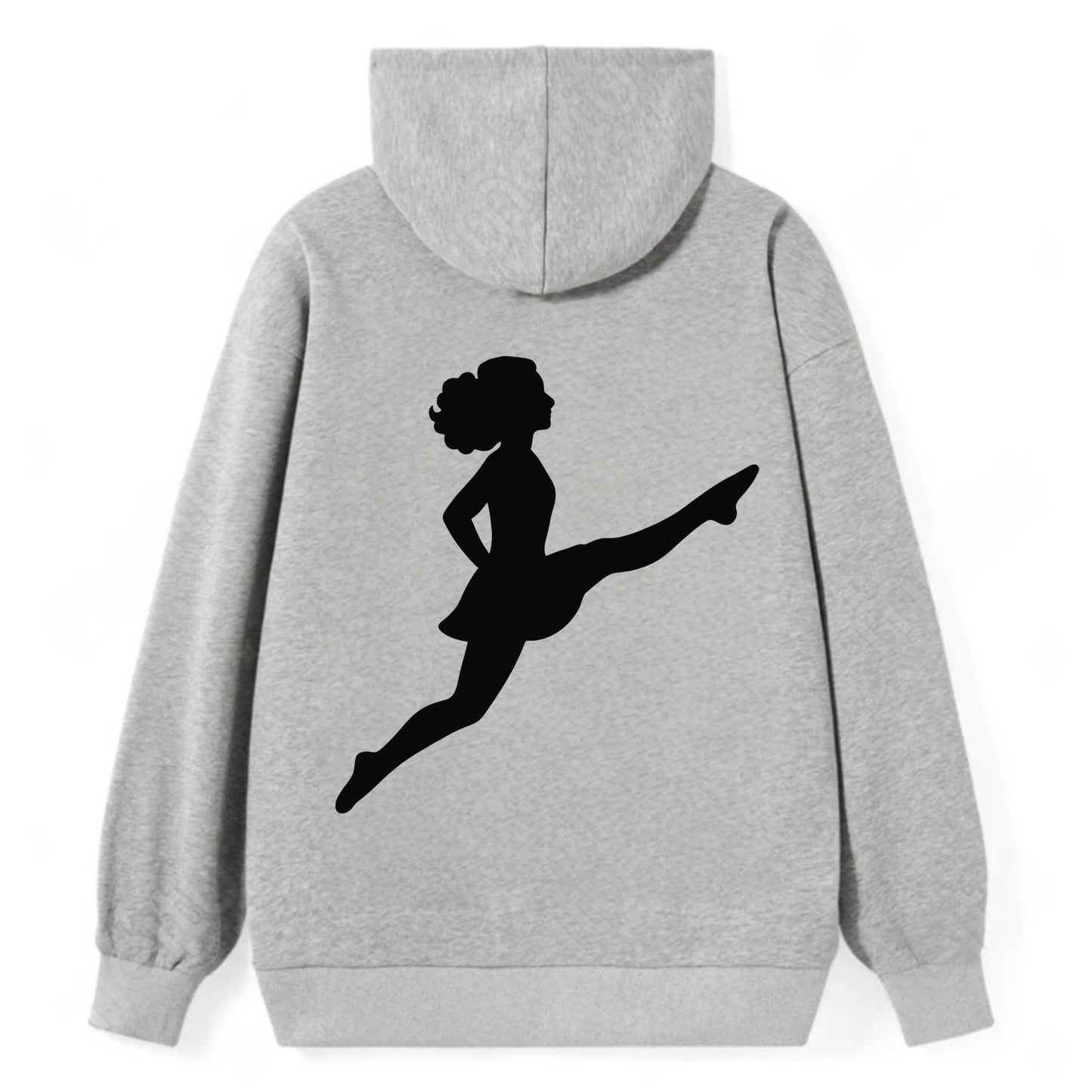 Irish step dancer Riverdance leap - Classic Pullover Hoodie - Grey