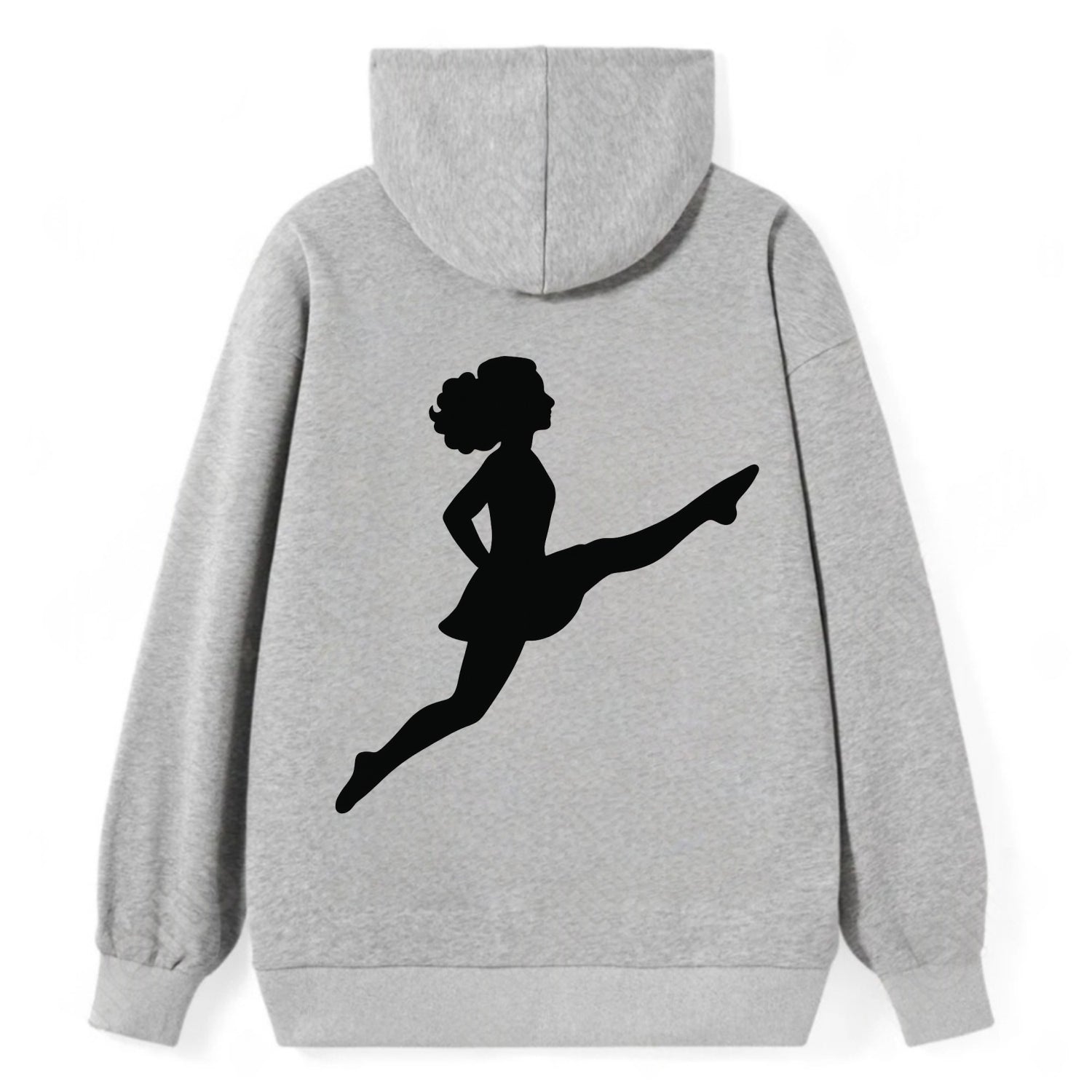 Irish step dancer Riverdance leap - Classic Pullover Hoodie - Grey