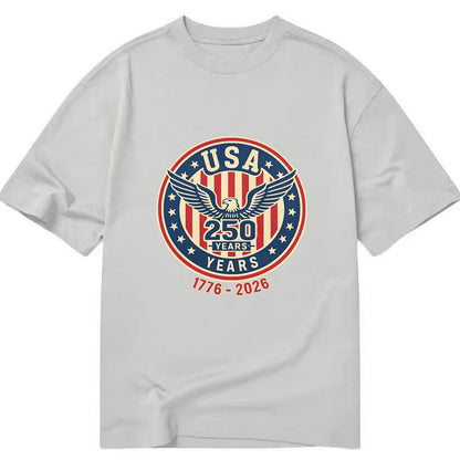 Usa 250 Years Eagle Seal - Classic T-shirt - Grey