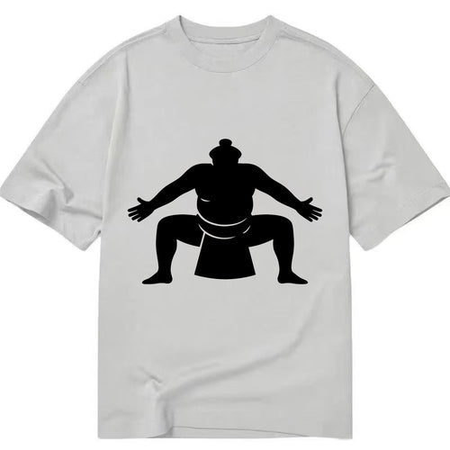 Japanese sumo wrestler ceremonial stance - Classic T-shirt