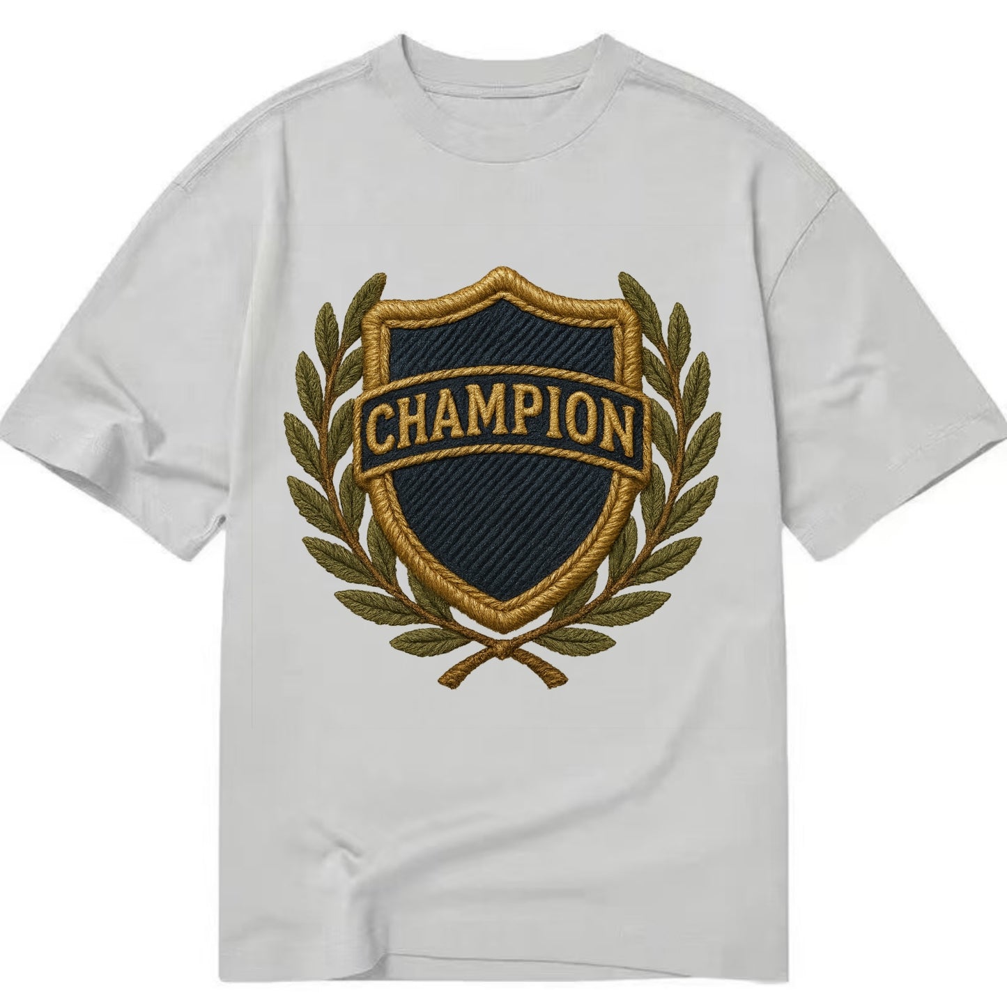 Champion Shield  - Classic T-shirt - Grey