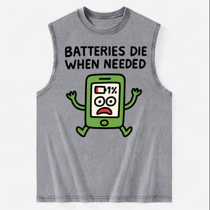 Hammer and Anvil  - Vintage Washed Tank - Grey