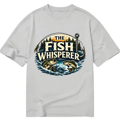 The Fish Whisperer - Classic T-shirt - Grey