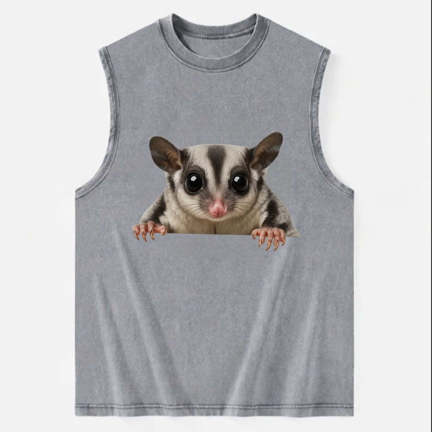 Sugar Glider  - Vintage Washed Tank - Grey
