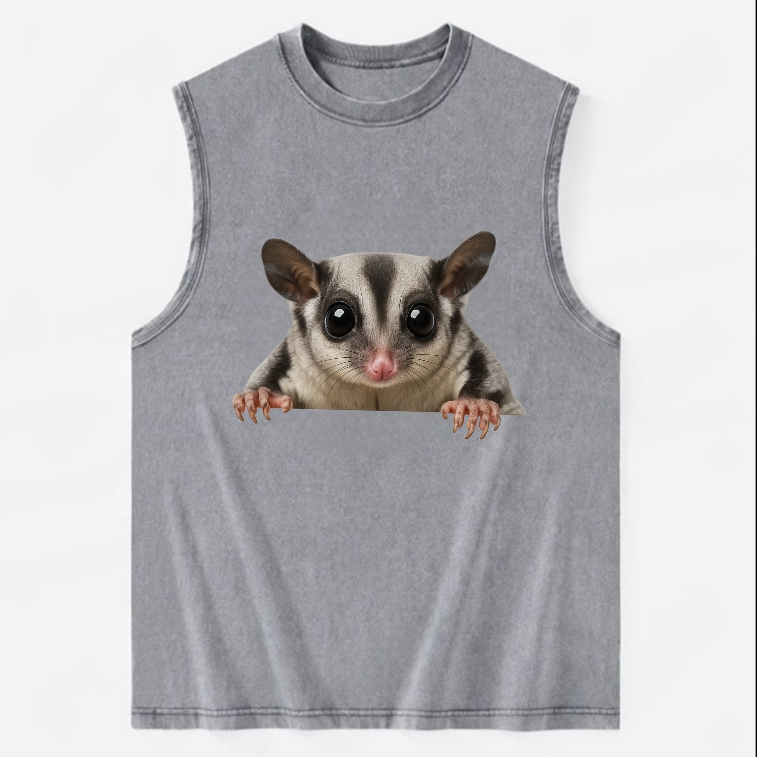 Sugar Glider  - Vintage Washed Tank - Grey