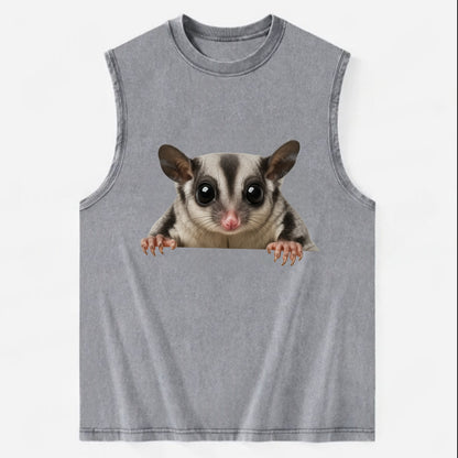 Sugar Glider  - Vintage Washed Tank - Grey