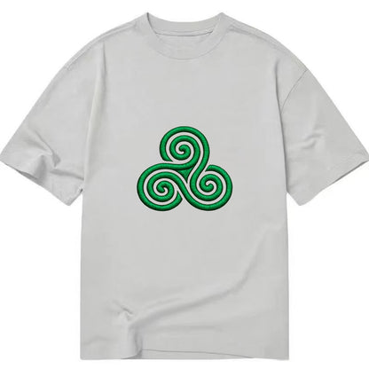 Triple Spiral - Classic T-shirt - Grey