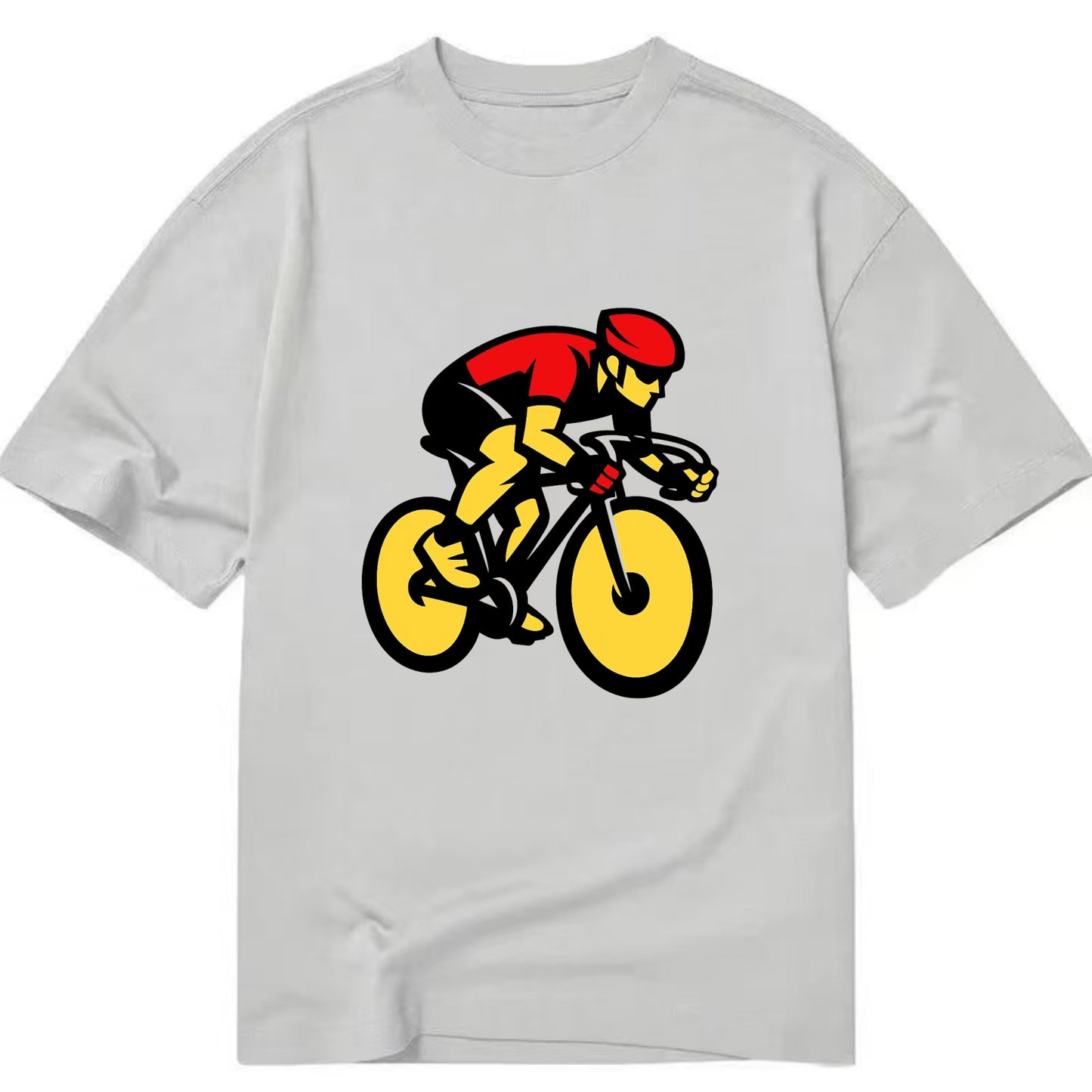 Speed Demon Cyclist - Classic T-shirt - Grey