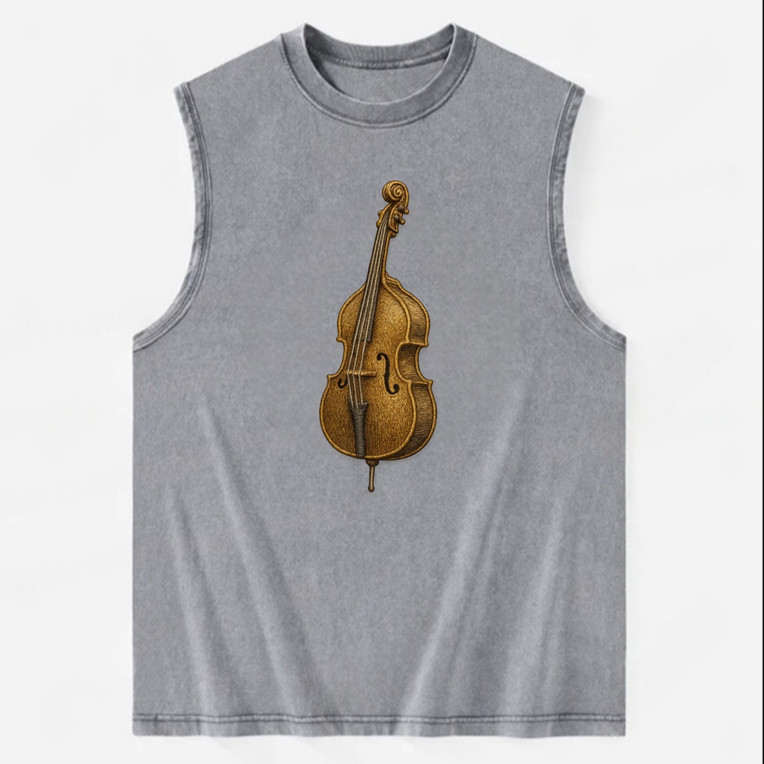 Acoustic Bass  - Vintage Washed Tank - Grey