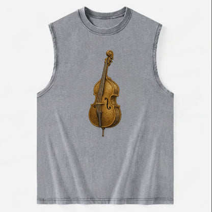 Acoustic Bass  - Vintage Washed Tank - Grey