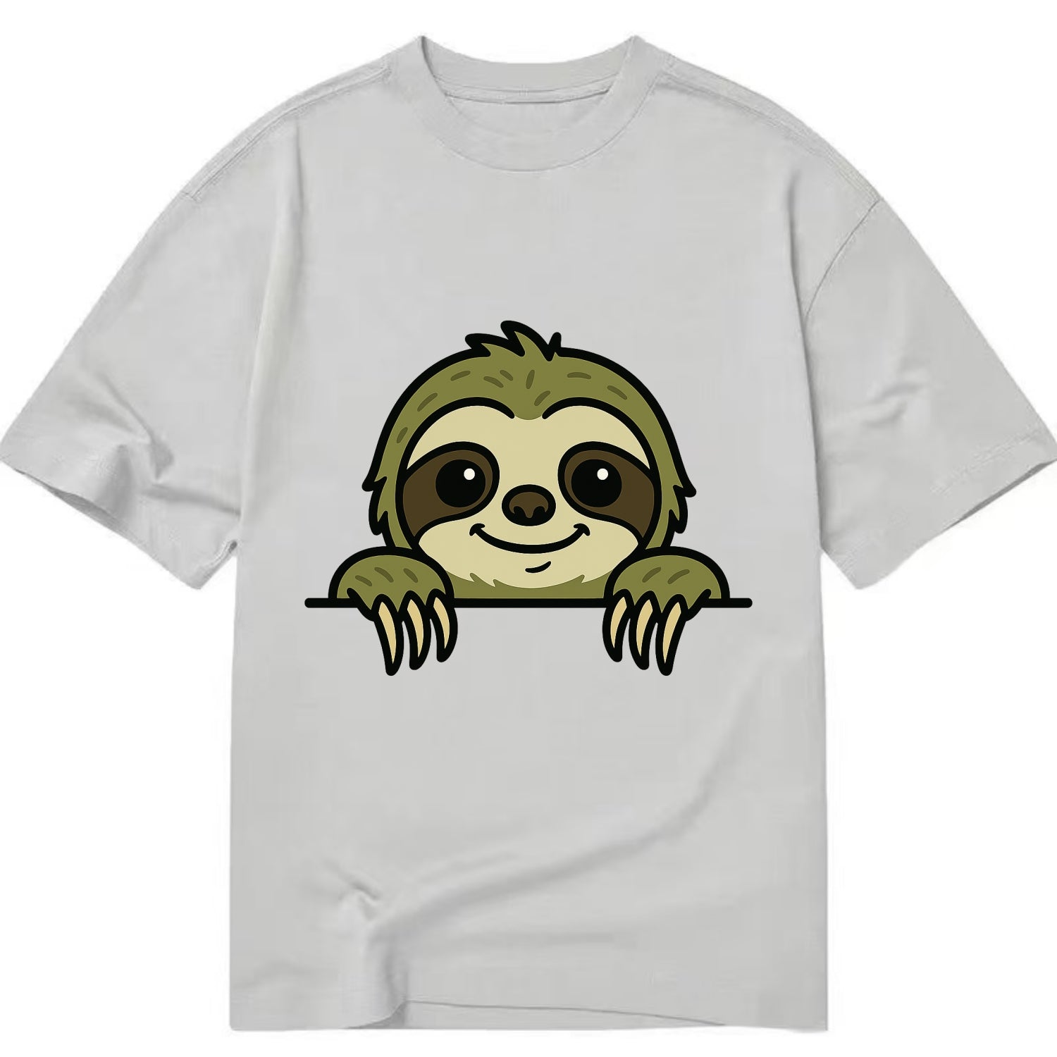 Sloth  - Classic T-shirt - Grey