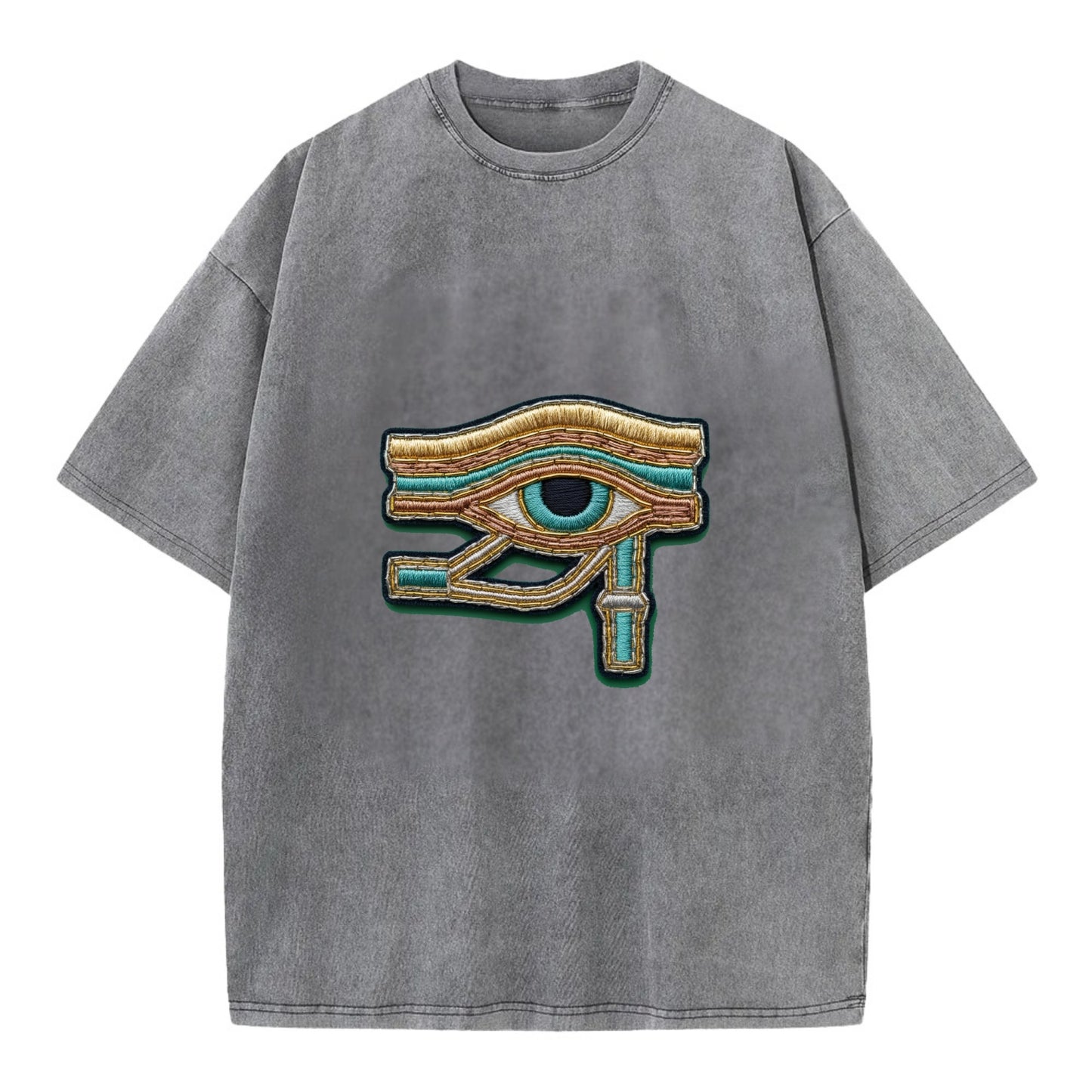 Eye of Horus - Vintage T-shirt - Grey