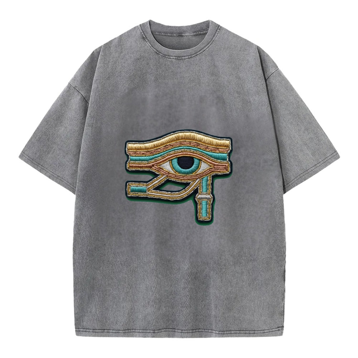 Eye of Horus - Vintage T-shirt - Grey