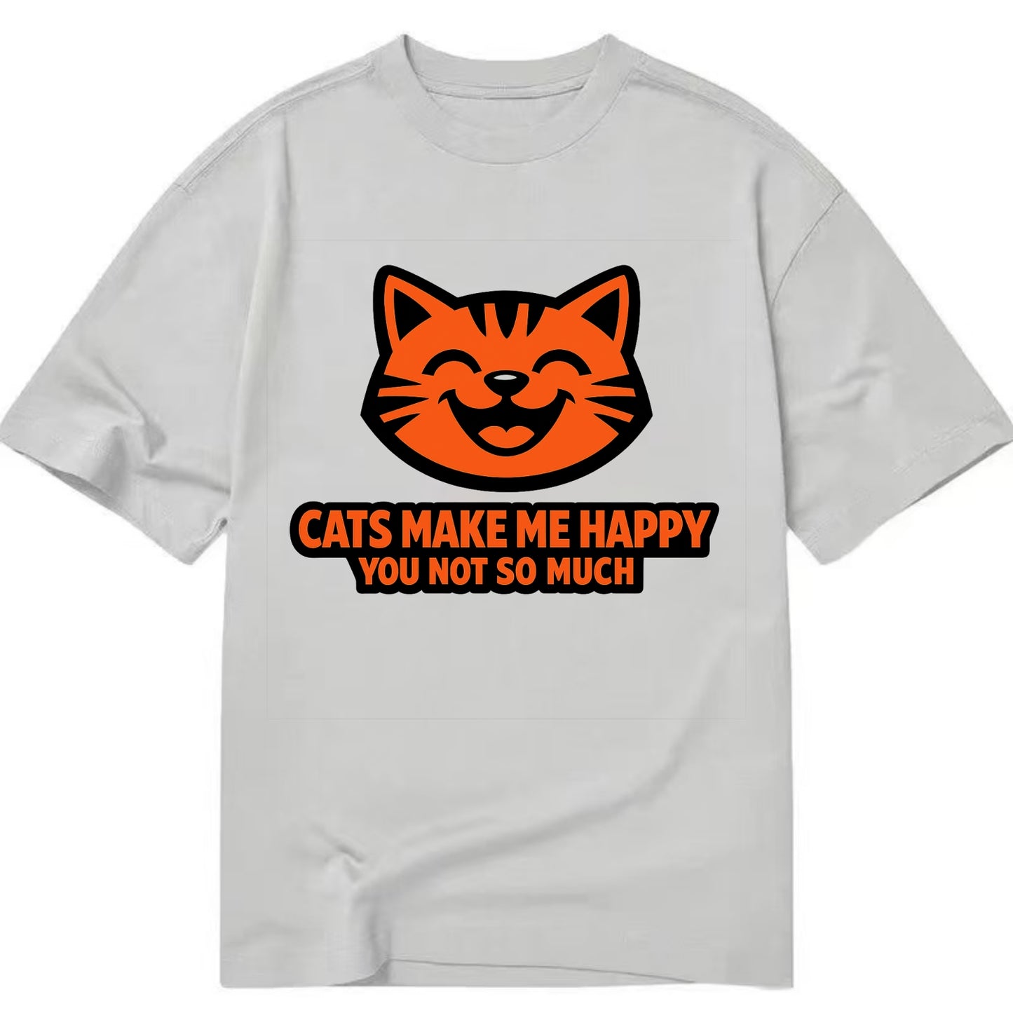 Feline Joy and Sassy Truths - Classic T-shirt - Grey