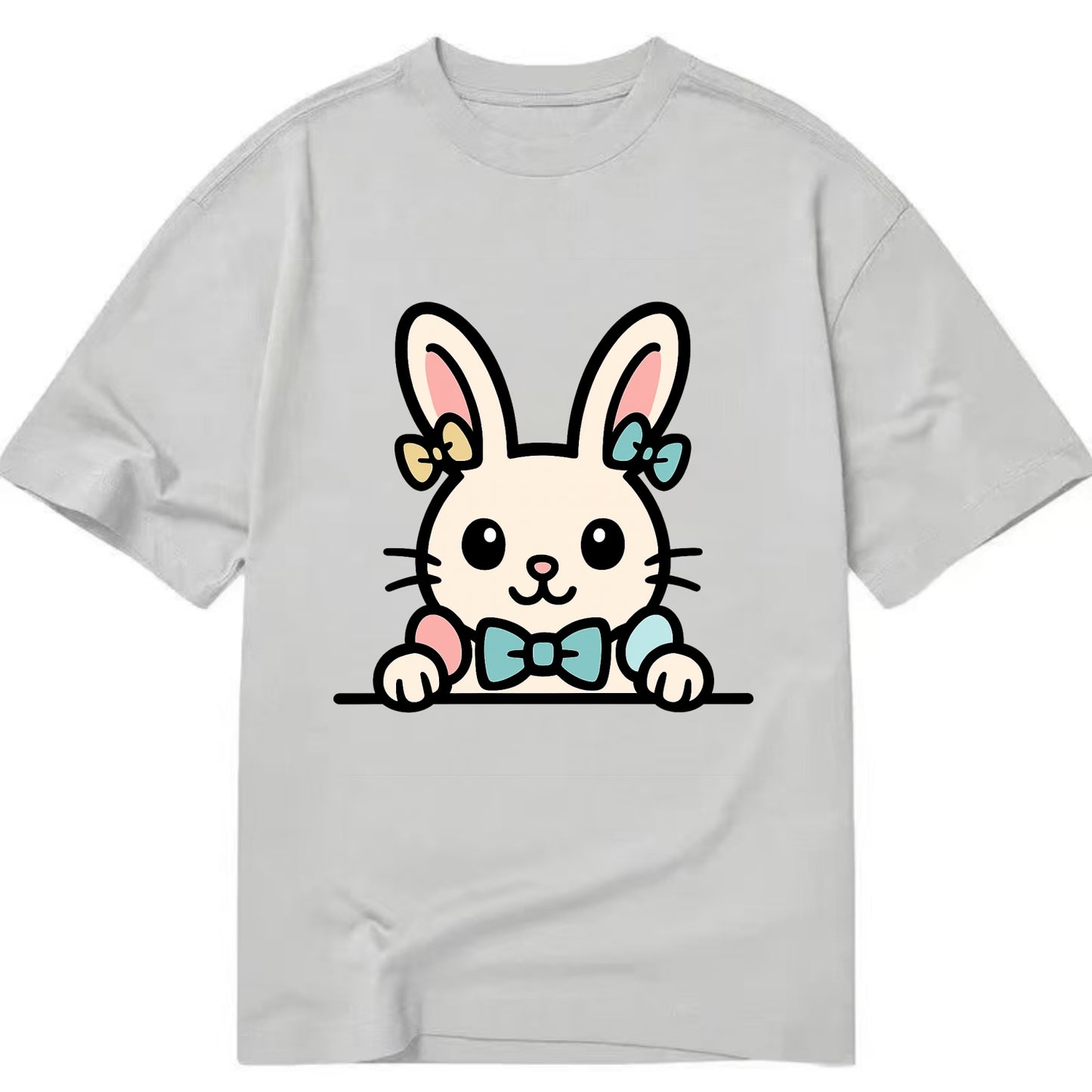 Easter Bunny  - Classic T-shirt - Grey