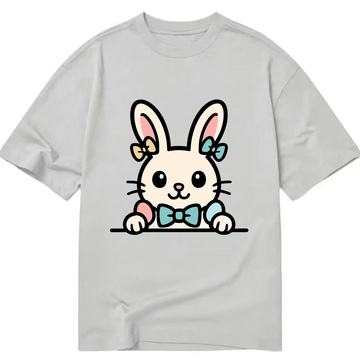 Easter Bunny  - Classic T-shirt - Grey