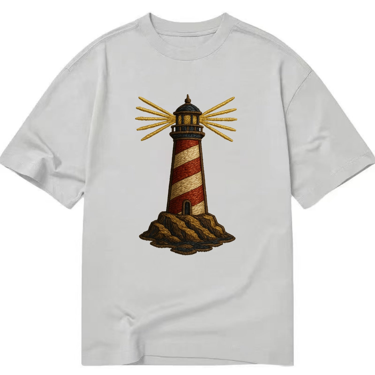 Lighthouse  - Classic T-shirt - Grey
