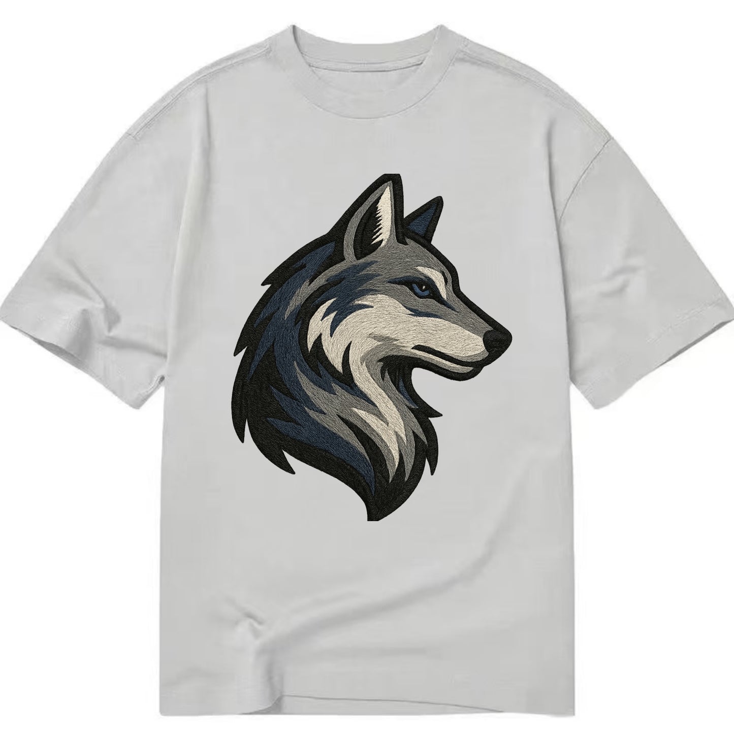 Lone Wolf Wanderer  - Classic T-shirt - Grey