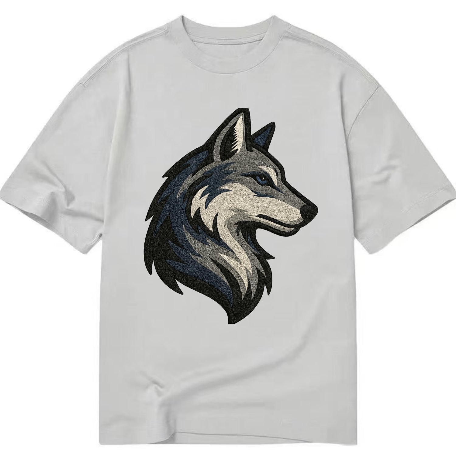 Lone Wolf Wanderer  - Classic T-shirt - Grey