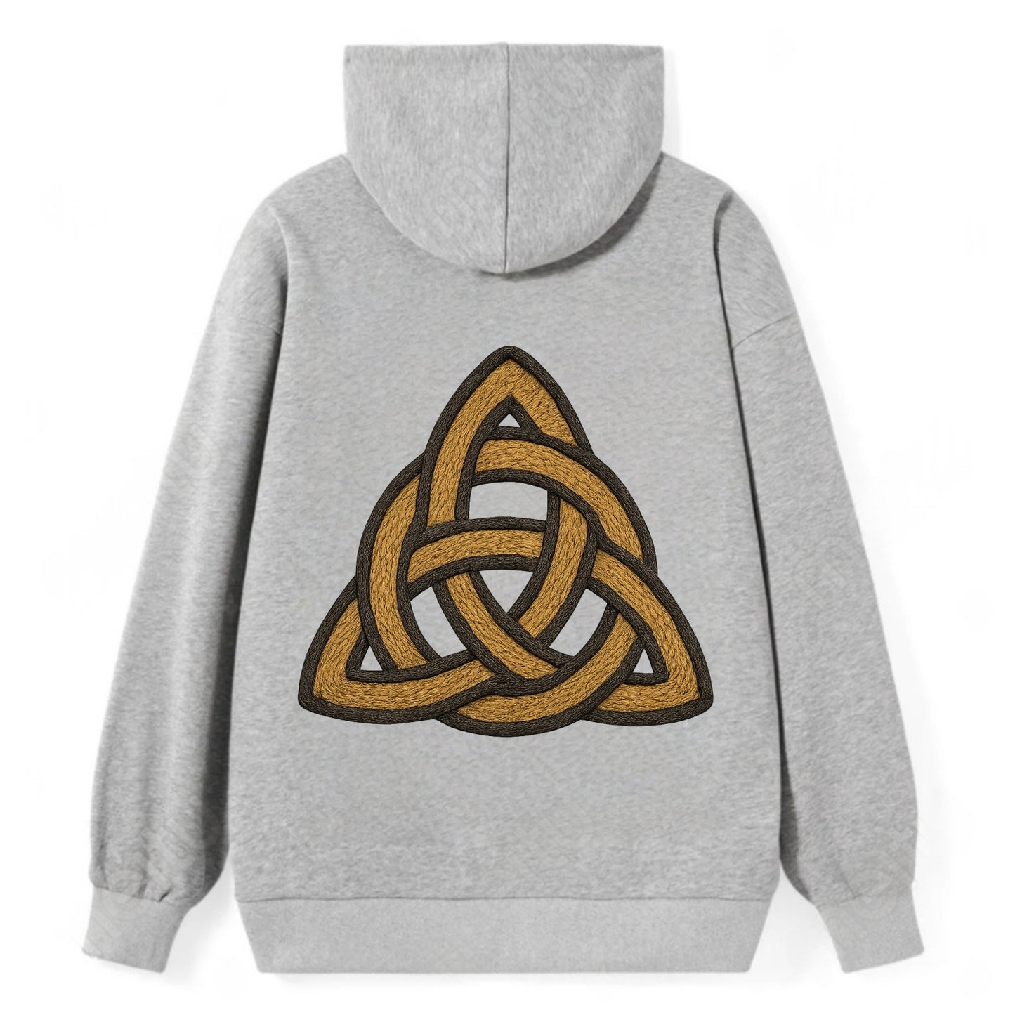 Trinity Knot  - Classic Pullover Hoodie - Grey