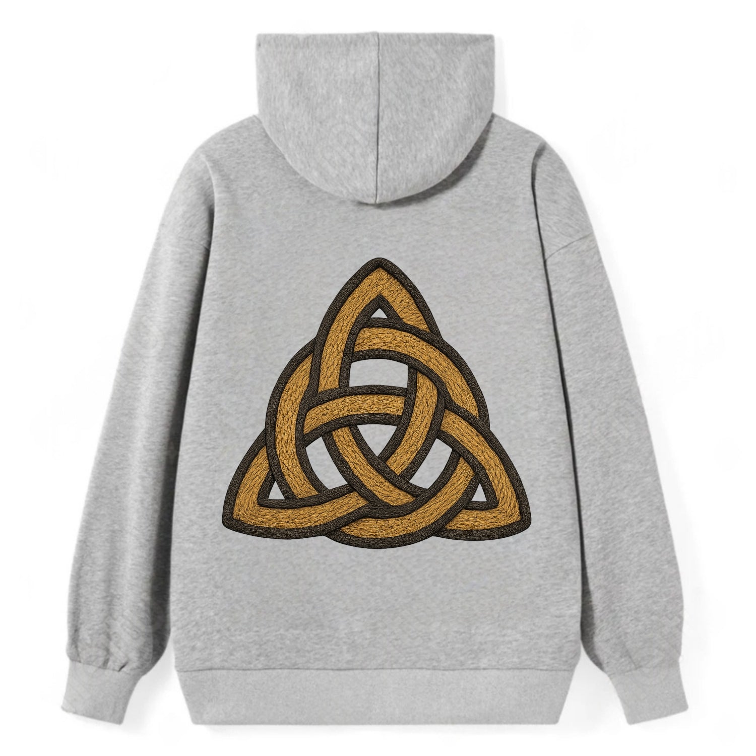 Trinity Knot  - Classic Pullover Hoodie - Grey