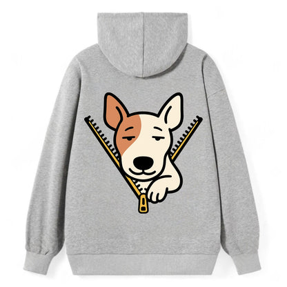 Bull Terrier - Classic Pullover Hoodie - Grey