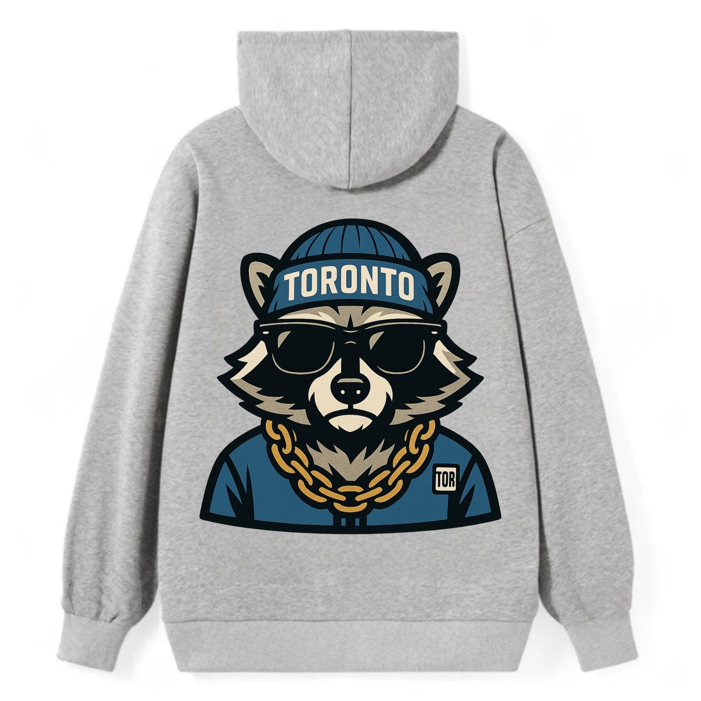 Toronto Raccoon - Classic Pullover Hoodie - Grey