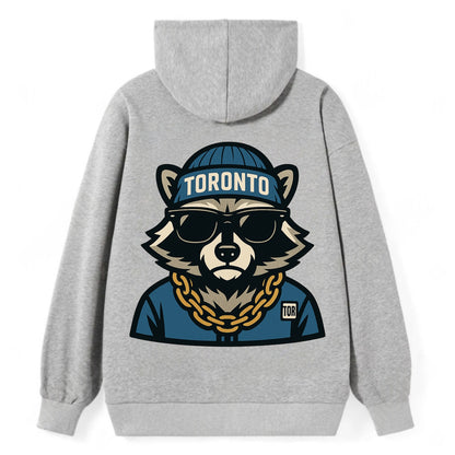 Toronto Raccoon - Classic Pullover Hoodie - Grey