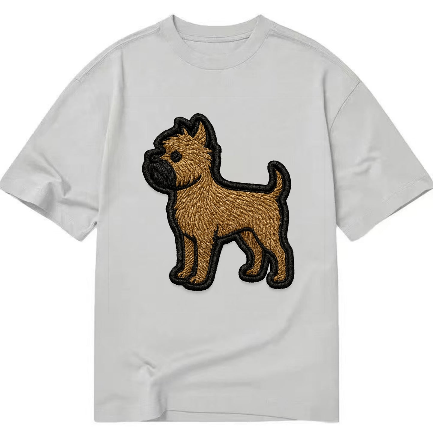 Affenpinscher - Contemporary wiry design - Classic T-shirt - Grey