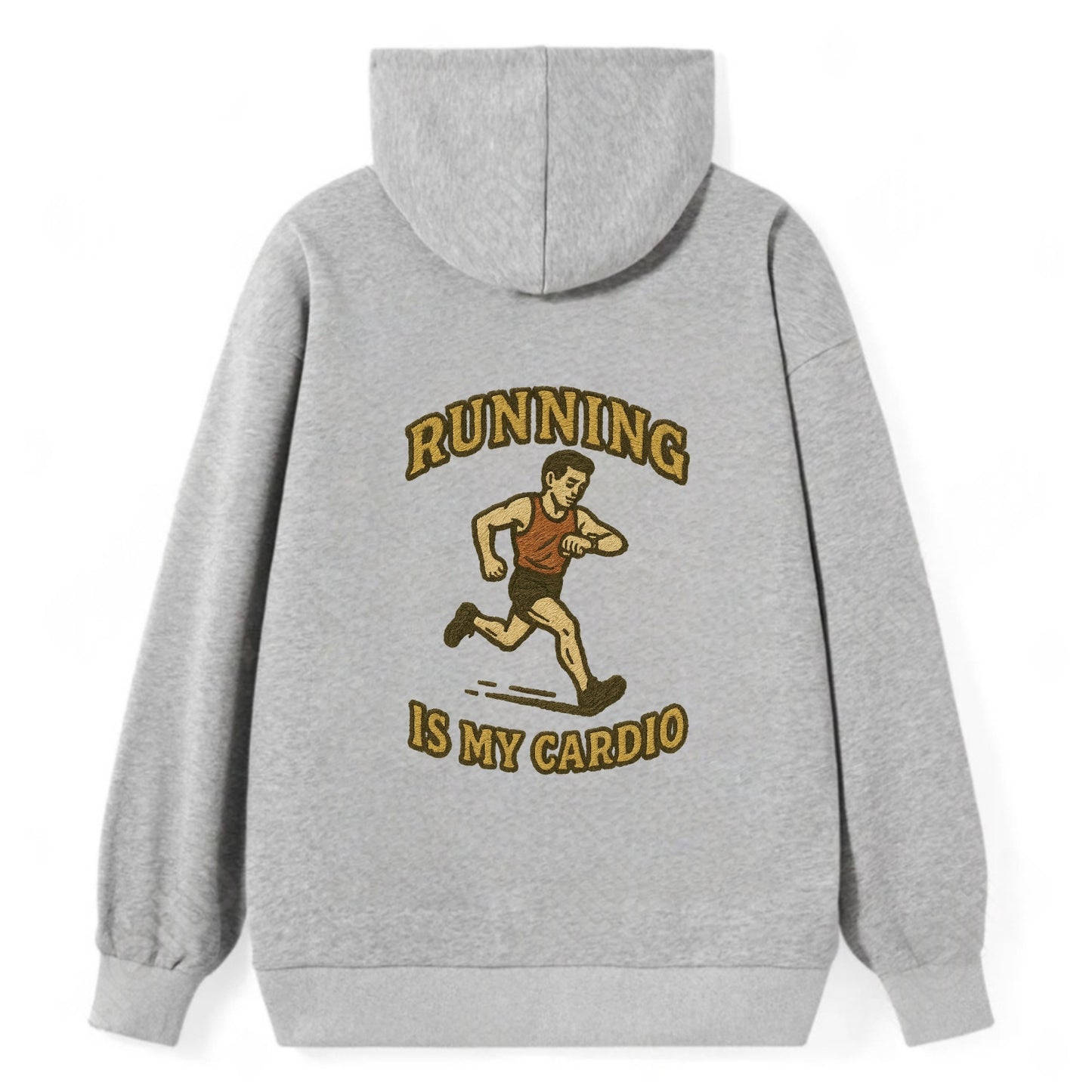 Running Late Is My Cardio  - Classic Pullover Hoodie - Grey