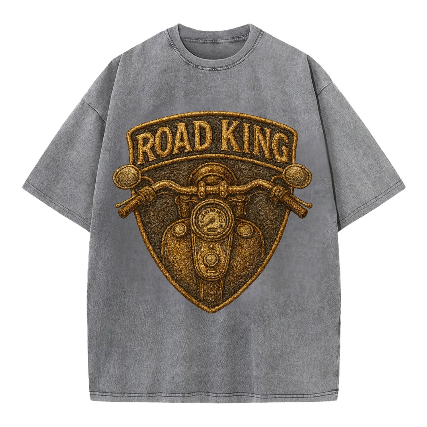 Road King  - Vintage T-shirt - Grey