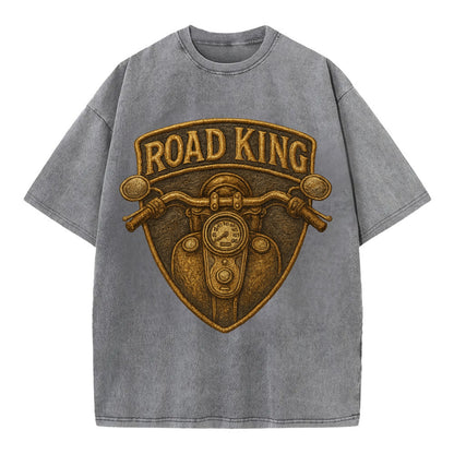 Road King  - Vintage T-shirt - Grey