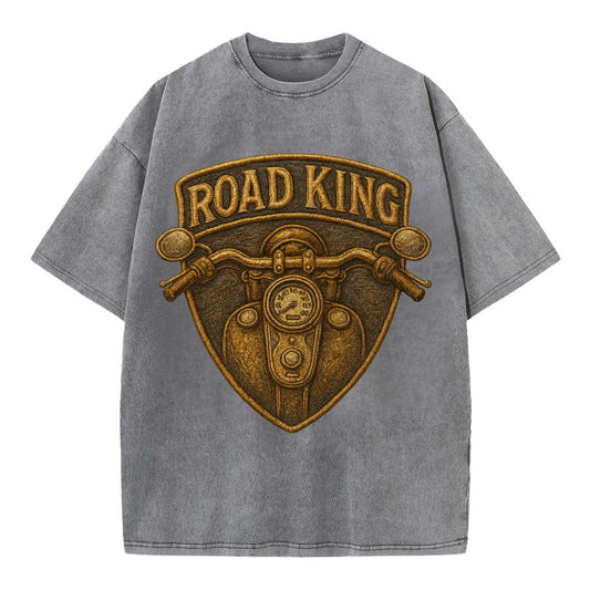 Road King  - Vintage T-shirt - Grey