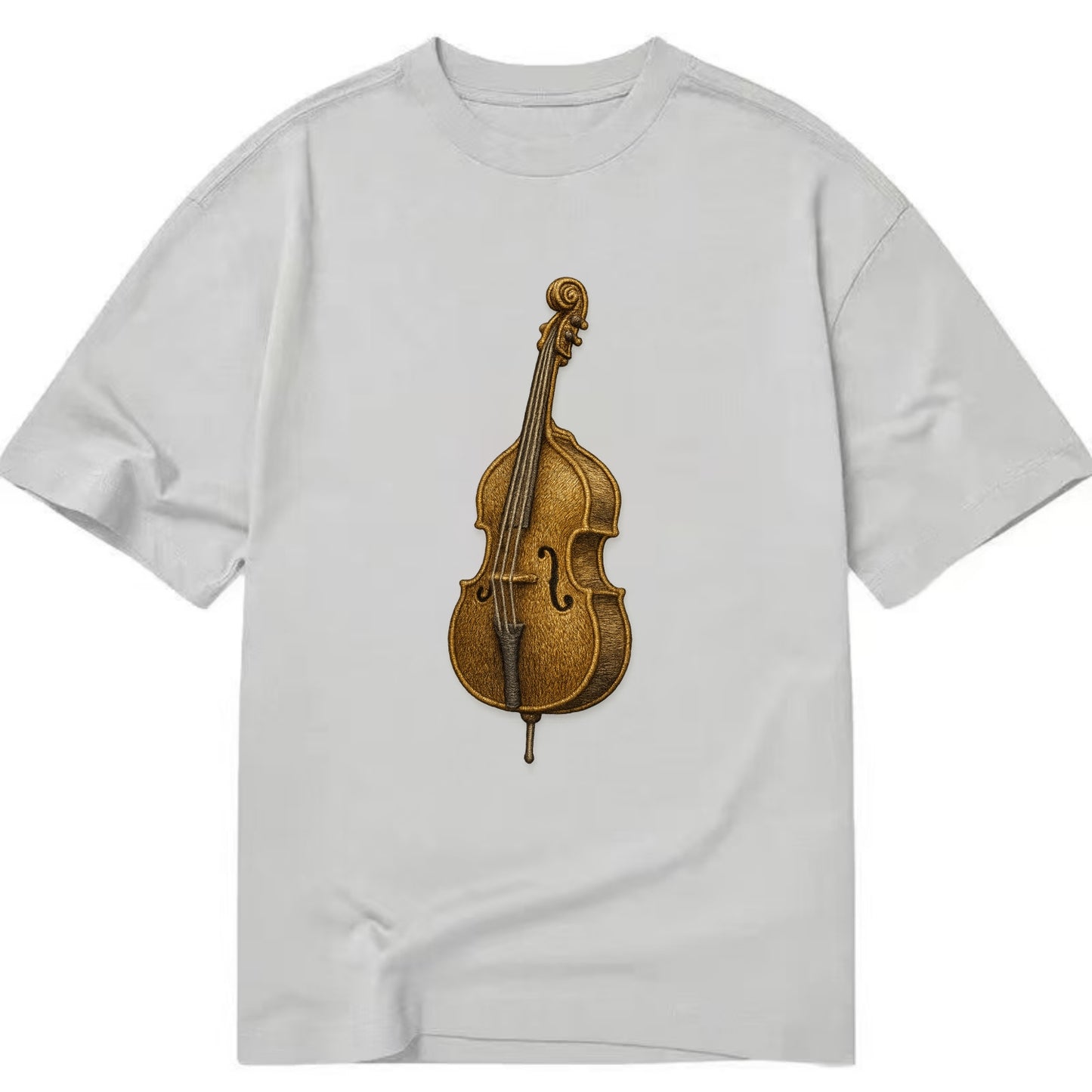 Acoustic Bass  - Classic T-shirt - Grey