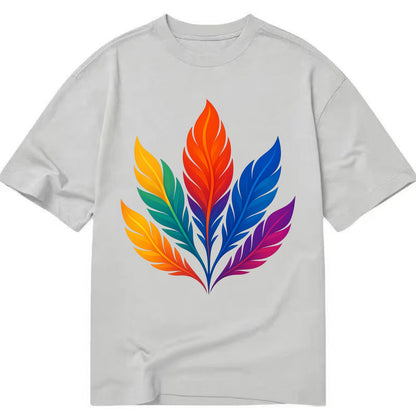 Phoenix Feathers - Each feather a differ - Classic T-shirt - Grey