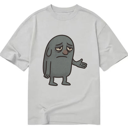 FOLLOWERS ARE GHOSTS | Transparent crowd following nobody - Classic T-shirt - Grey