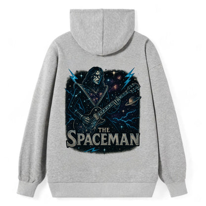 Spaceman Constellation - Classic Pullover Hoodie - Grey