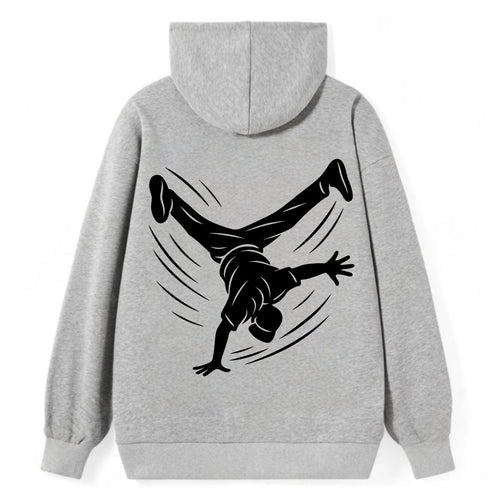 Breakdancer windmill move - Classic Pullover Hoodie