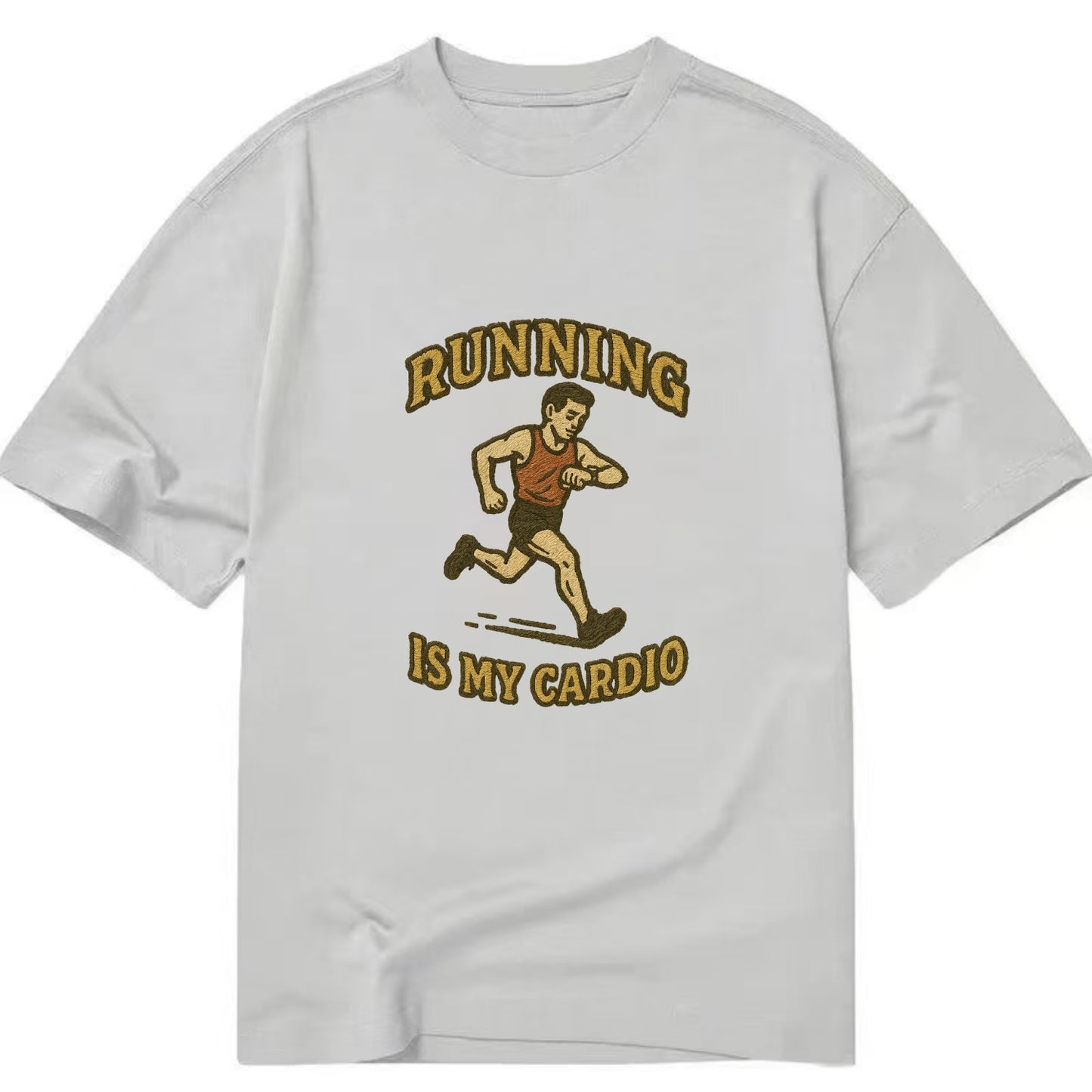 Running Late Is My Cardio  - Classic T-shirt - Grey