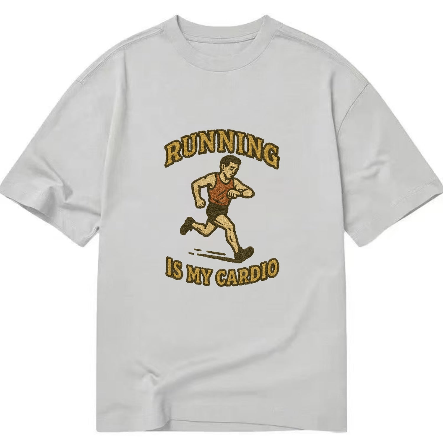 Running Late Is My Cardio  - Classic T-shirt - Grey