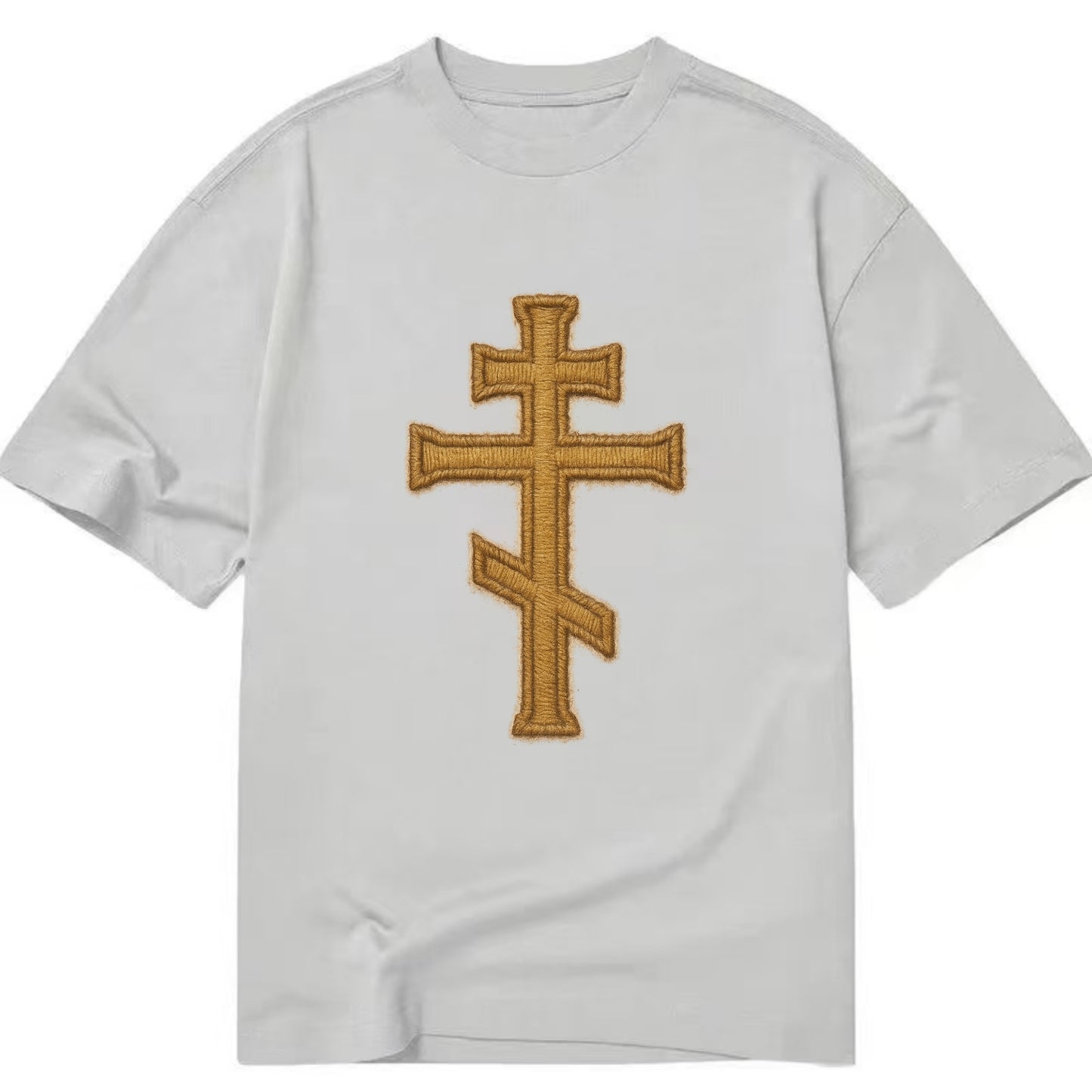 Orthodox Cross  - Classic T-shirt - Grey