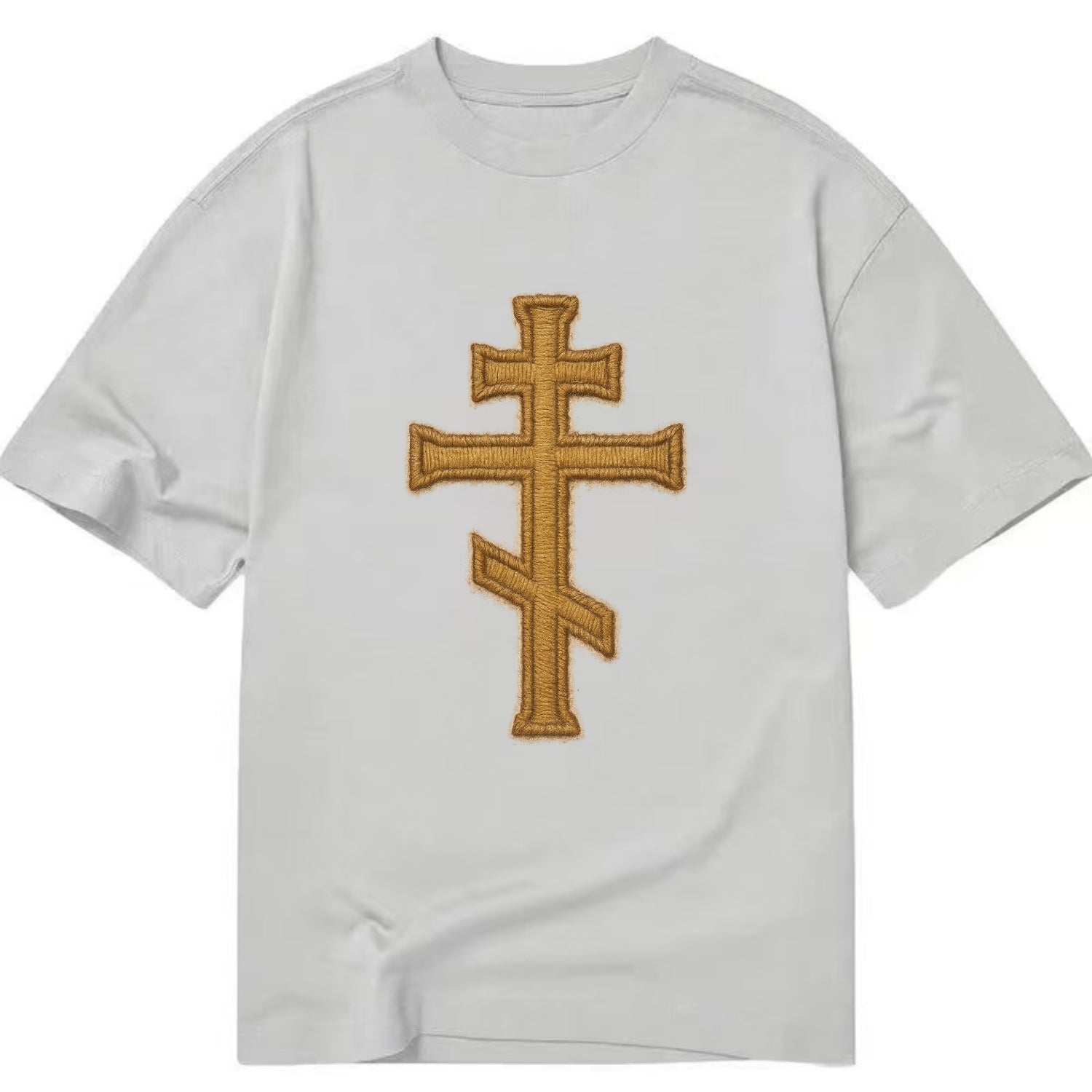 Orthodox Cross  - Classic T-shirt - Grey