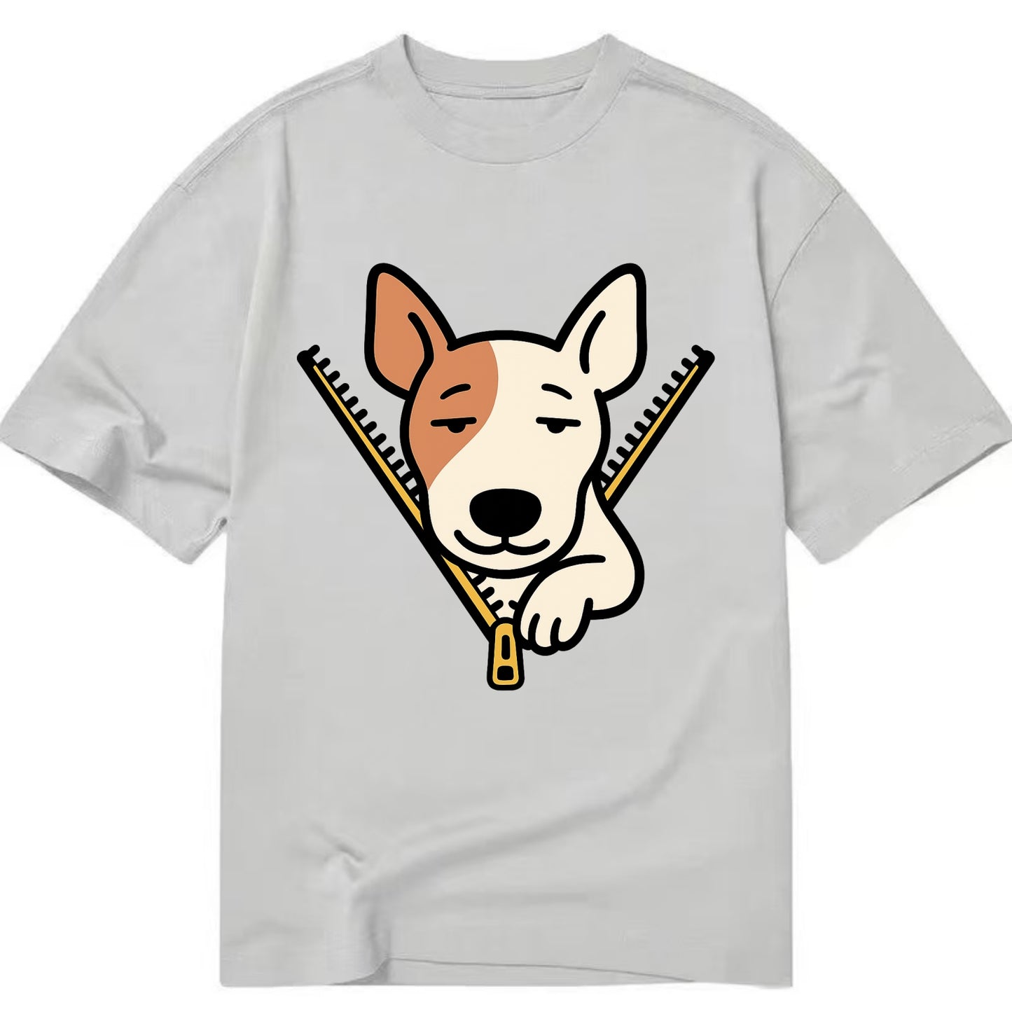 Bull Terrier - Classic T-shirt - Grey
