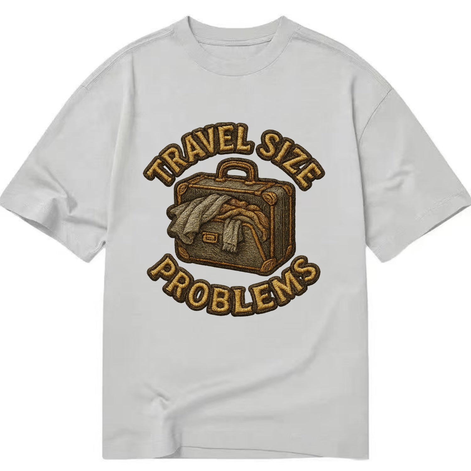 Travel Size Problems  - Classic T-shirt - Grey