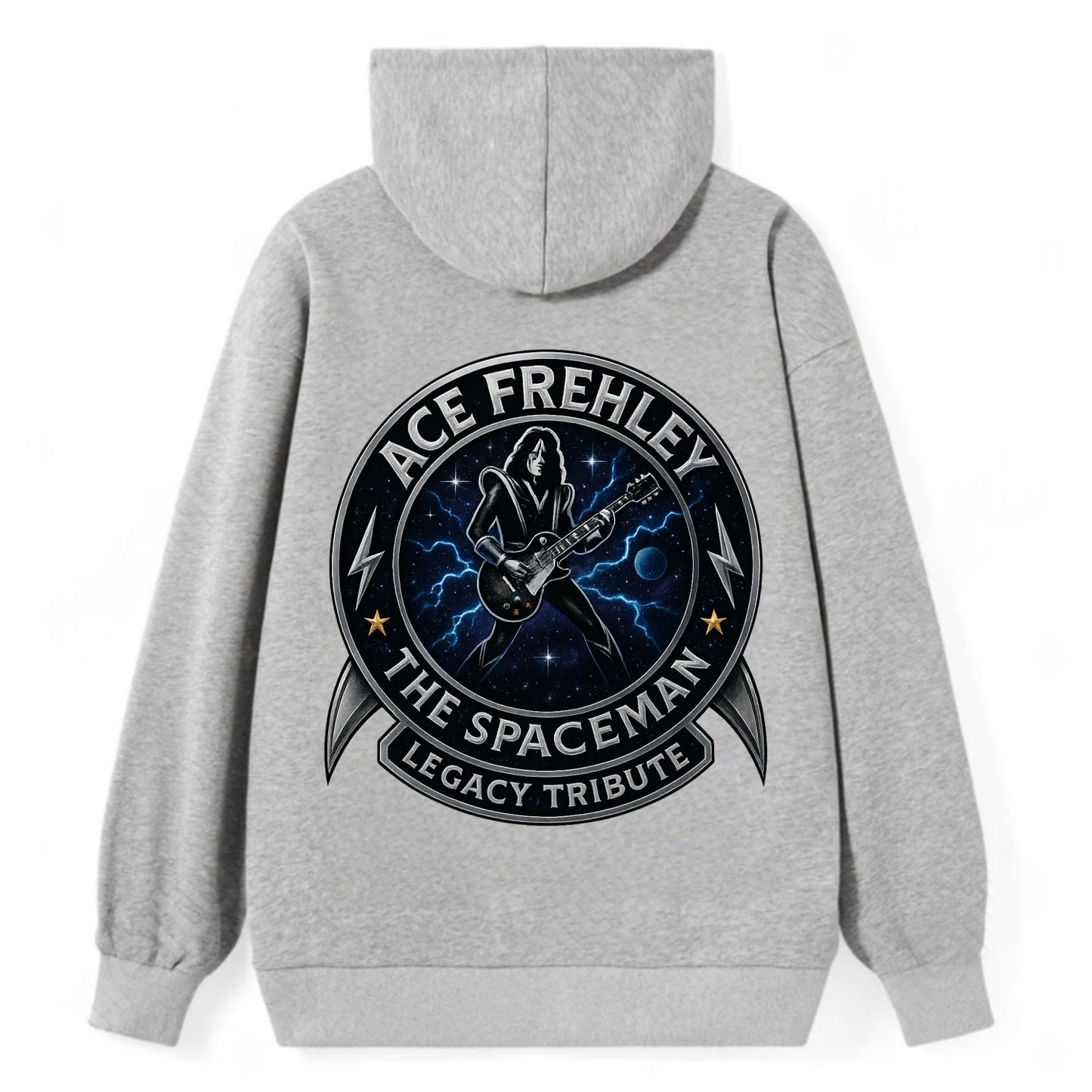 Ace Legacy Seal - Classic Pullover Hoodie - Grey