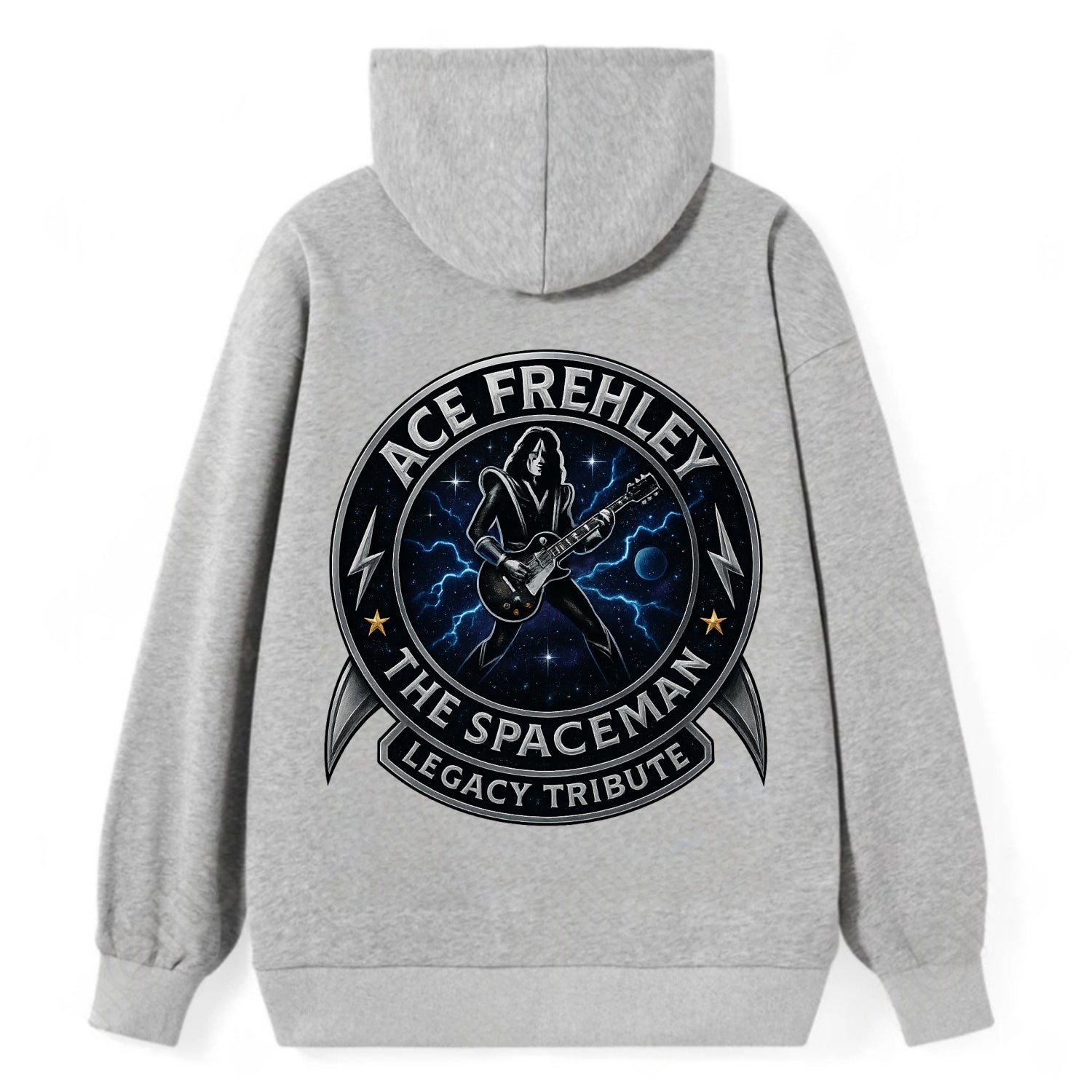 Ace Legacy Seal - Classic Pullover Hoodie - Grey